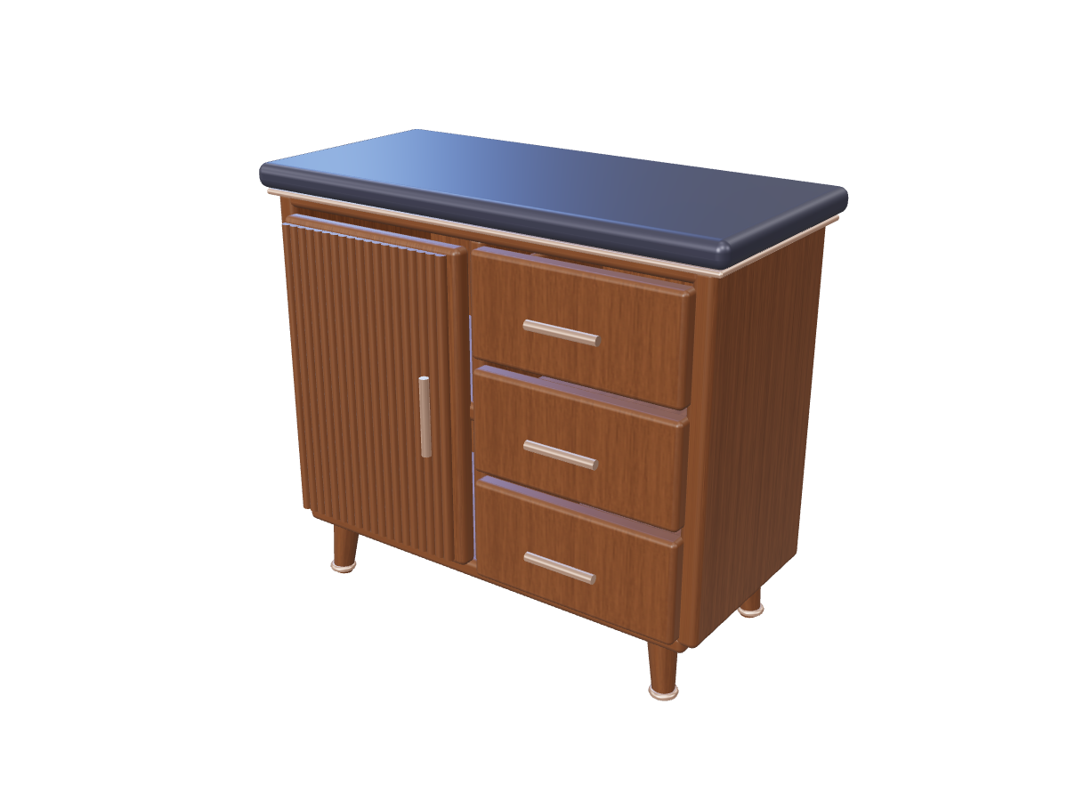 Cabinet: original opening and closing study